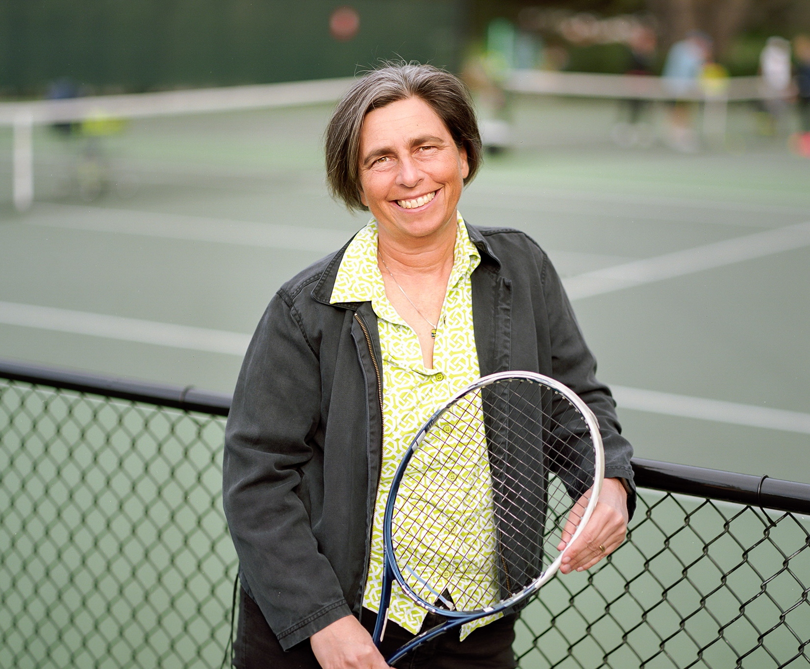 Martha Ehrenfeld at the Tennis Center