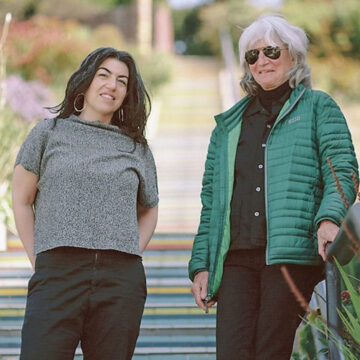 Athens Avalon Stairway with Iran Narges & Pam Axelson