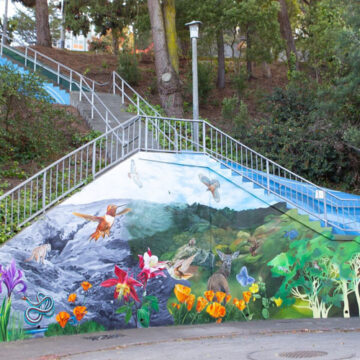 Burnside Mural & Renee Berger